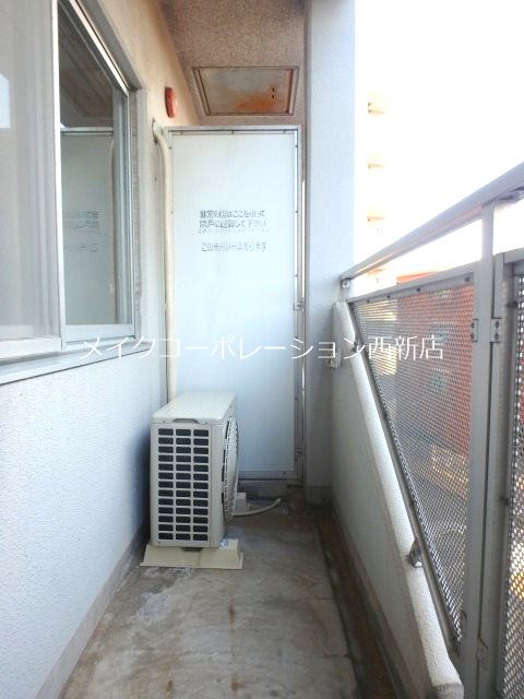 アローズ室見駅前～ネット無料～ ベランダ