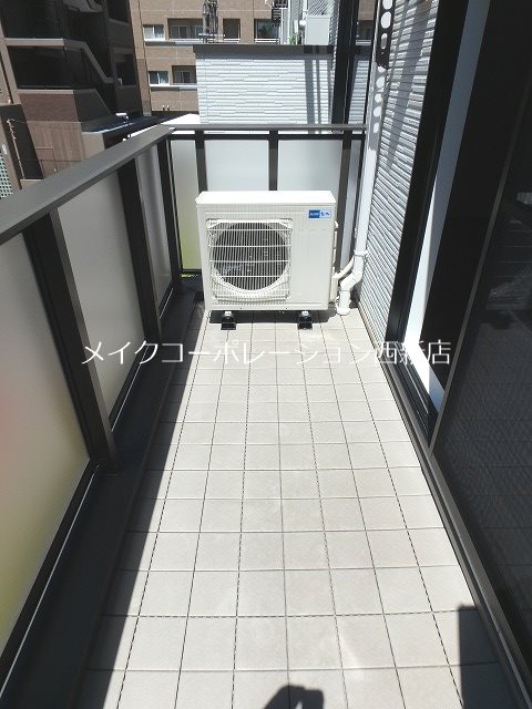 ミッドレジデ室見 ベランダ