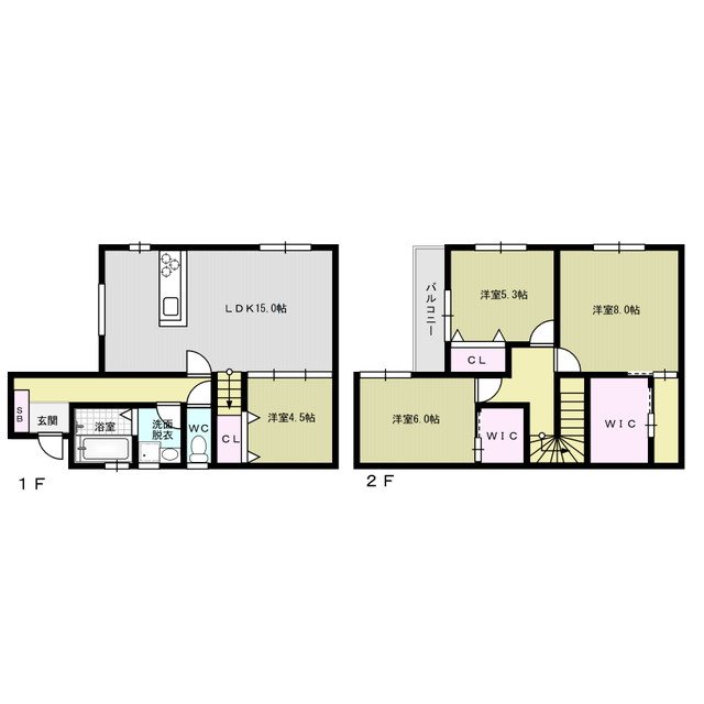 カトル・ヴィラージュ 間取り