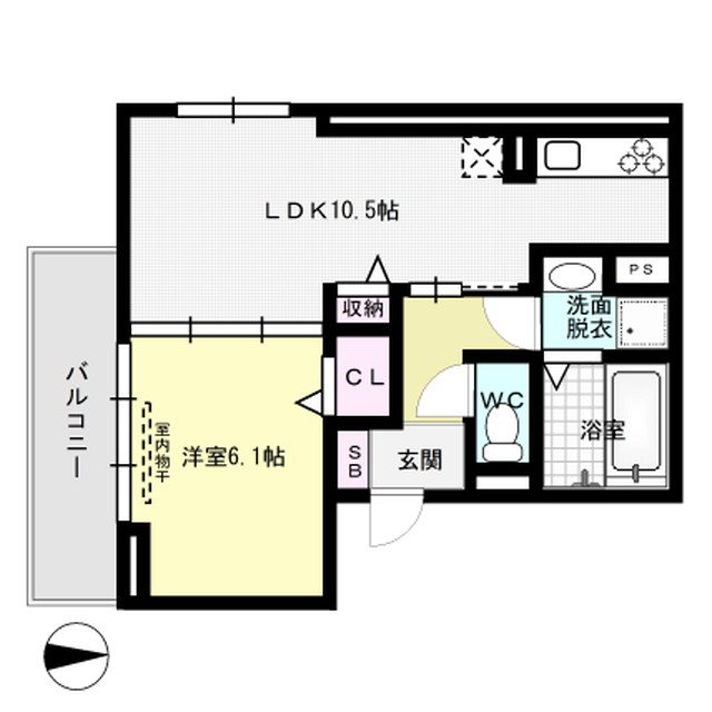 コンフォール・ロジェ 間取り