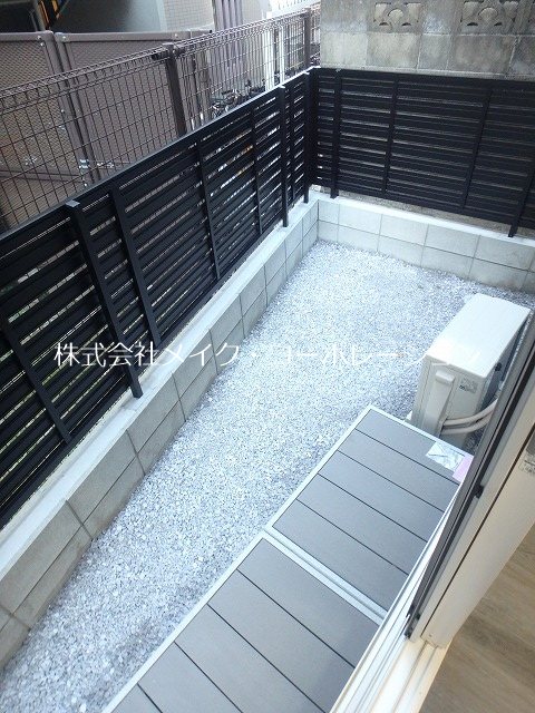 マノワール百道 ベランダ