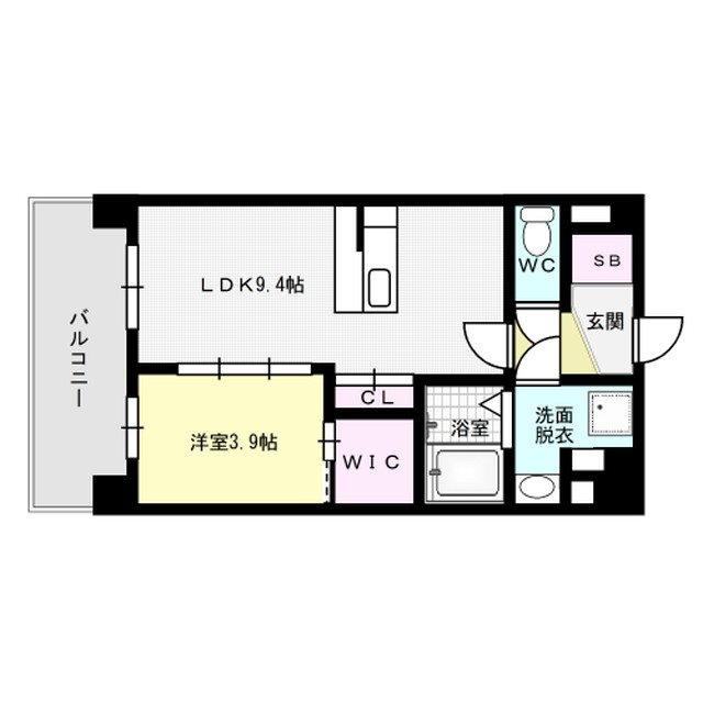 メゾンドボヌール 間取り図