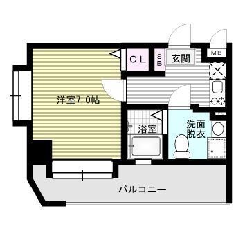ダイナコートエスタディオミューズ 間取り