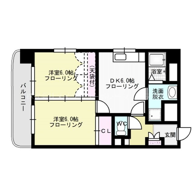 メゾンドールヨコヤマ 間取り