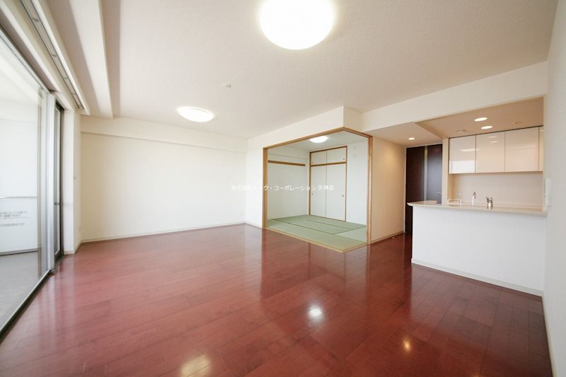 コスモ唐人町パークビュー リビング