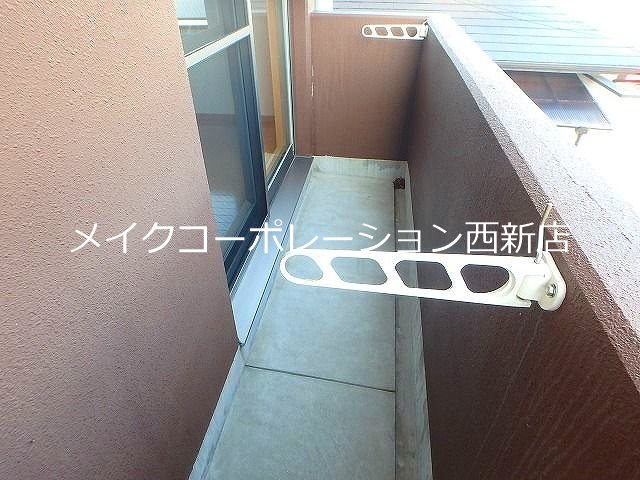 アージュ愛宕浜 ベランダ