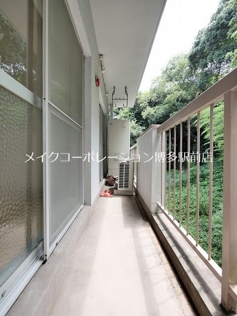 コーシン桜坂マンション ベランダ