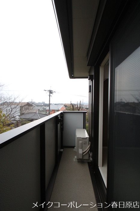 D-room西長住 弐番館 ベランダ