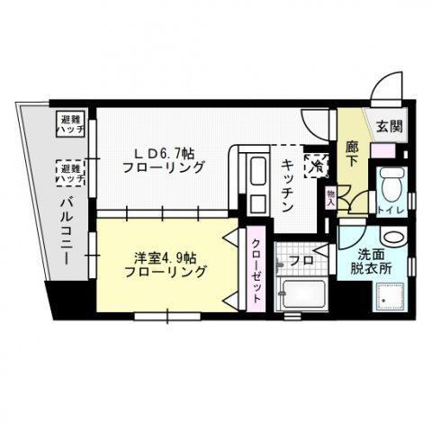 グランフォーレ地行 間取り