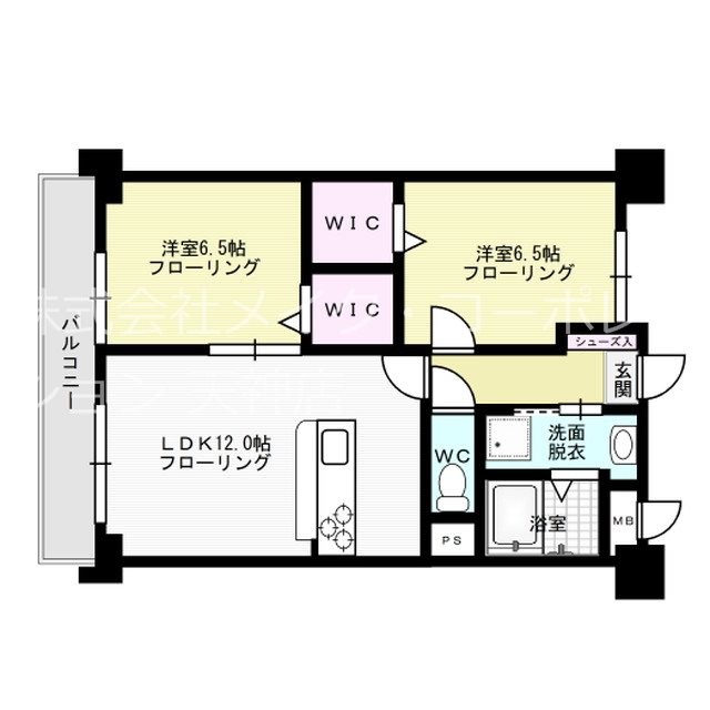 regalo浄水 間取り