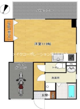 ハイディングプレイス東比恵 間取り