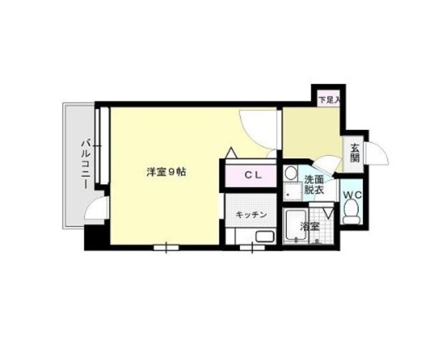 フォレストコート姪の浜～ネット無料～ 間取り