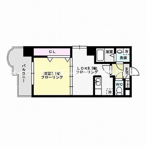 リファレンス東公園 間取り
