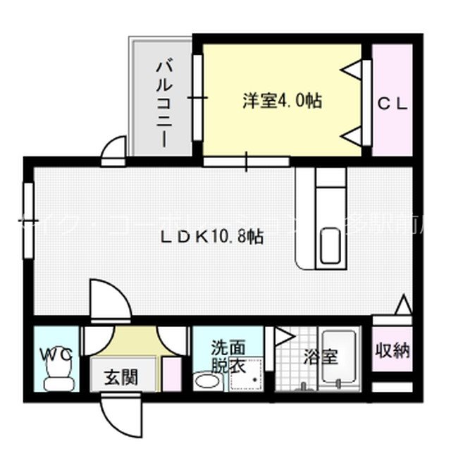 サニーガーデン住吉 間取り