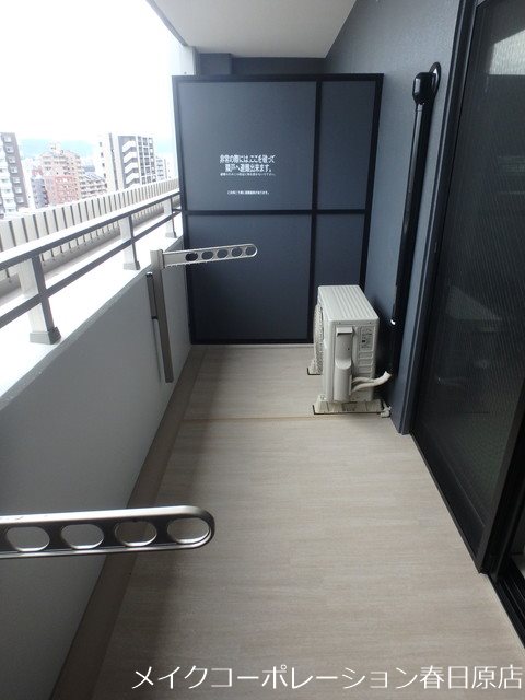 写真は同型タイプ Caisse大橋 ベランダ