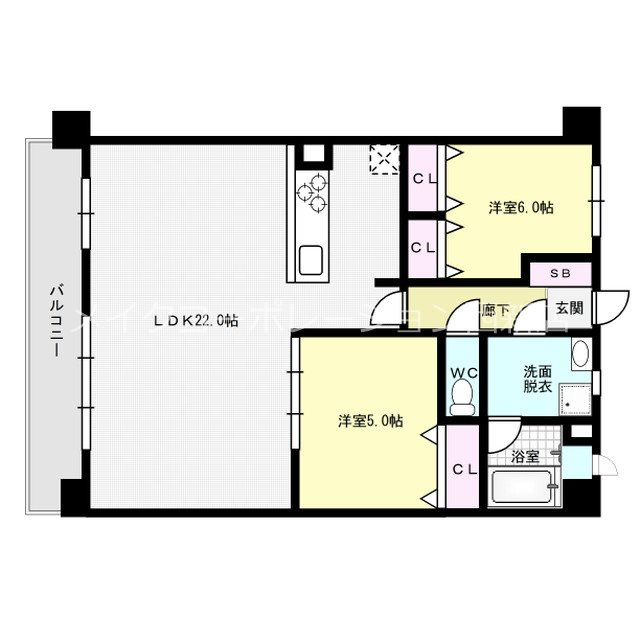アネシス福重 間取り