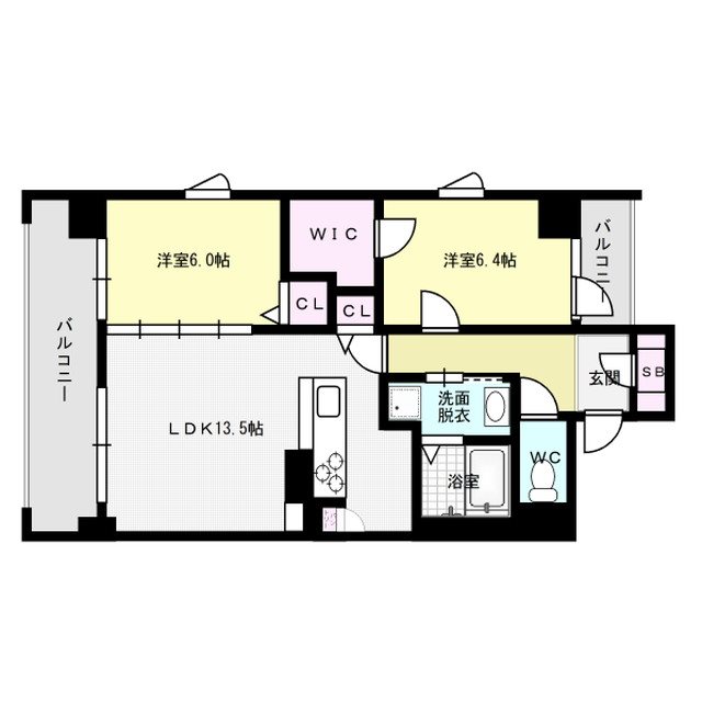 ブローテ東光寺 間取り