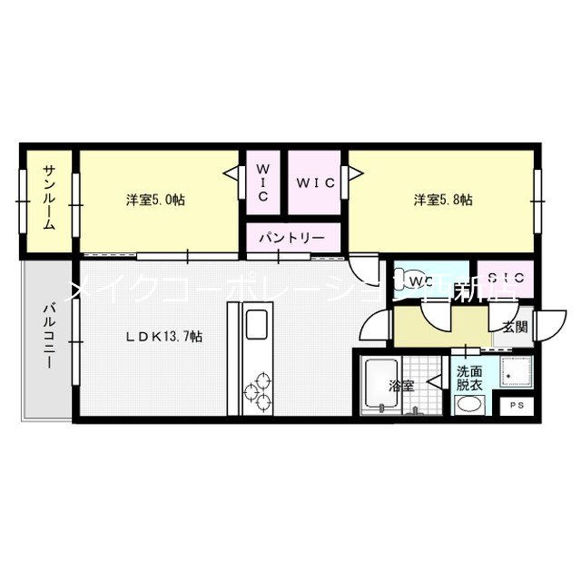 グレイスⅢ 間取り