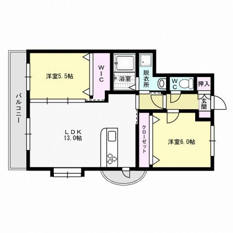 スカイアート10 間取り