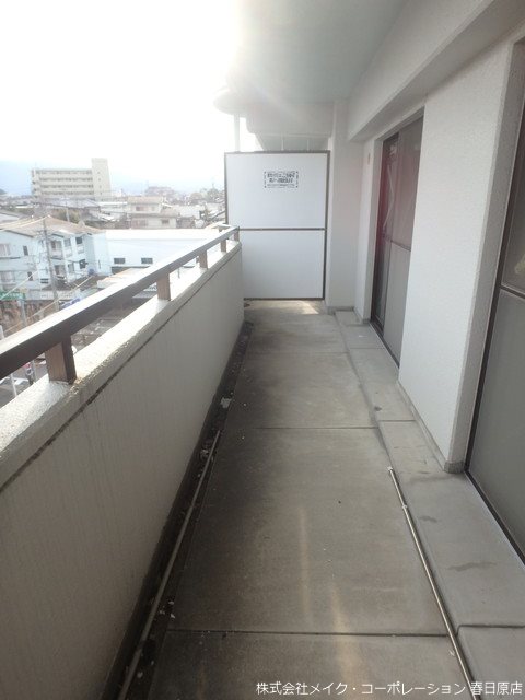 リビエールＫＡＳＵＧＡ ベランダ