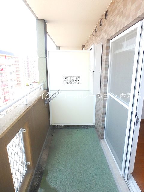 ラフィネ姪浜 ベランダ