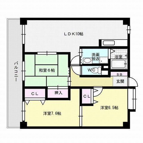 シーマ姪浜 間取り