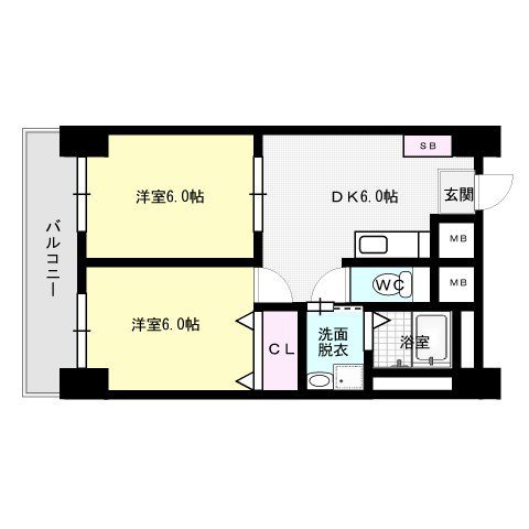 アリエス室見 間取り