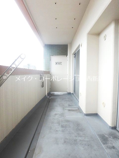 ベランダ 日宝サンセーヌ姪浜 ベランダ