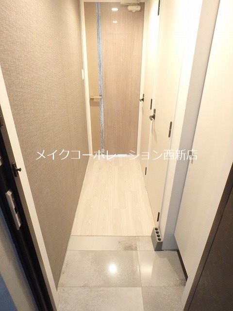 quador西新 玄関