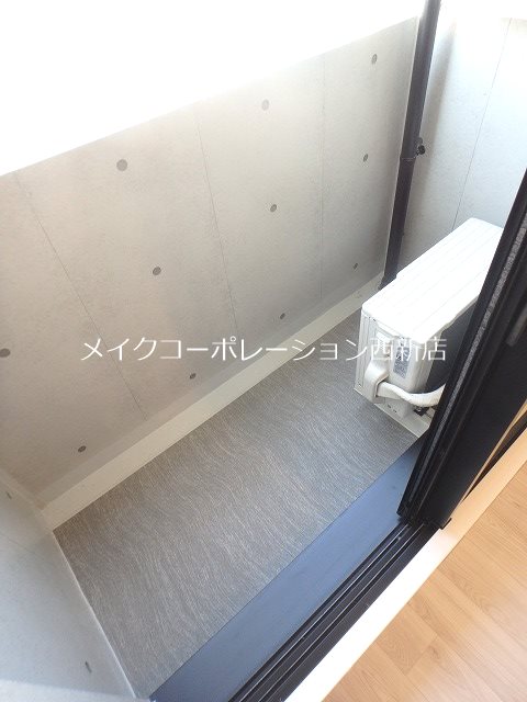 quador西新 ベランダ