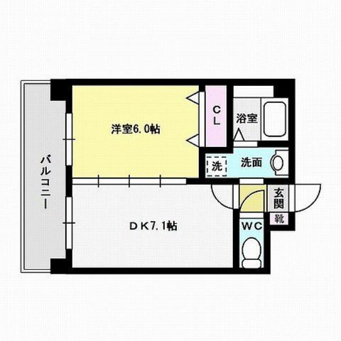 エクセル七隈 間取り