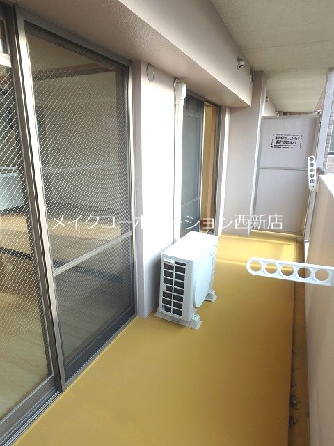 エクセル七隈 ベランダ