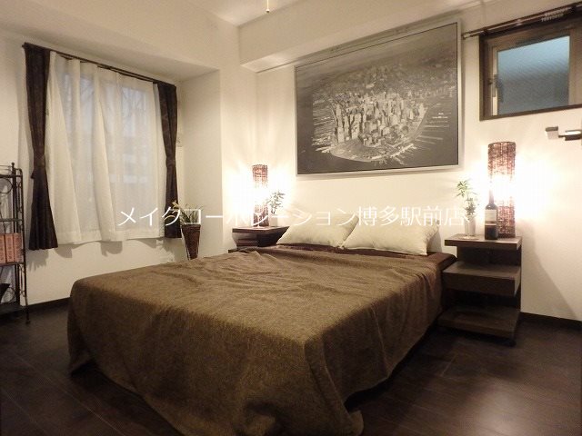 同物件別部屋引用・現状優先です。 アルファシオベイス博多 ベッドルーム