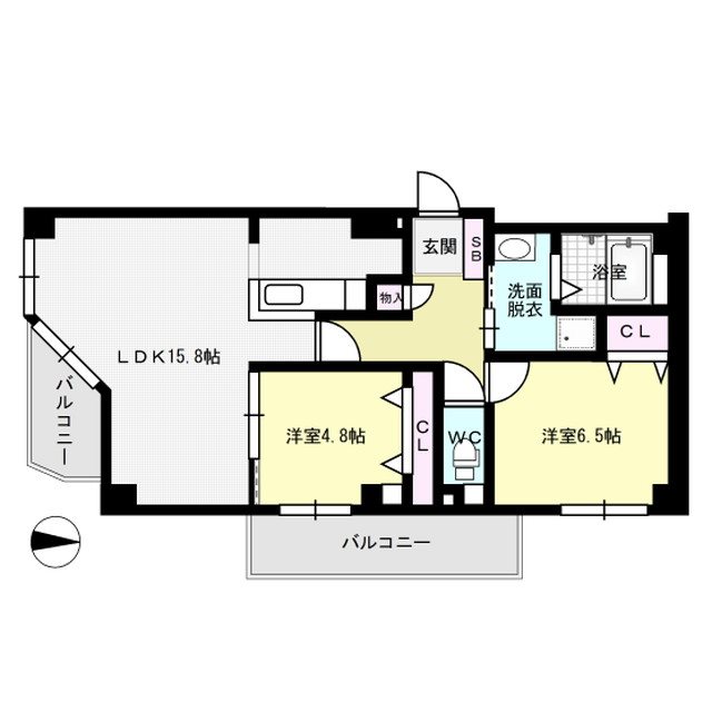 アルカス西公園 間取り