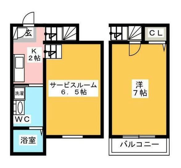 ハピネス美野島 間取り
