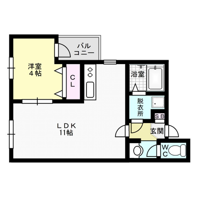 リテラ吉塚 間取り図