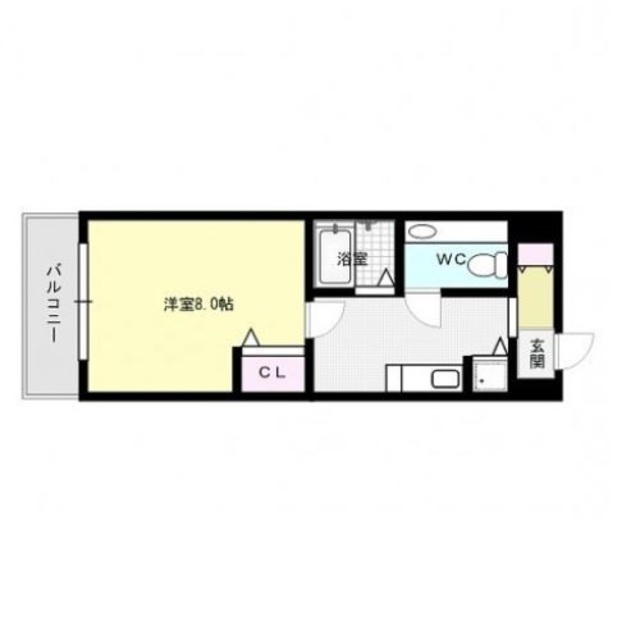 ヴィレ西新 間取り
