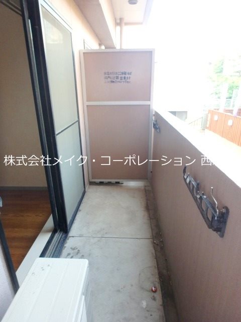 ヴィレ西新 ベランダ