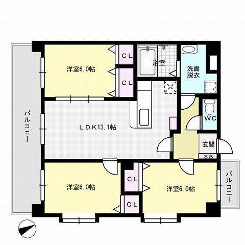 ネオジェラーモ 間取り