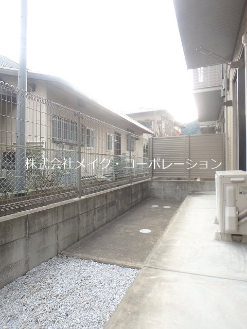 Riverside ベランダ