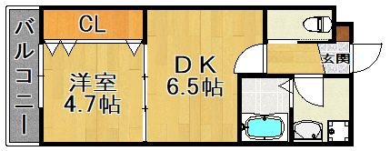 キミヱ別府レジデンス 間取り