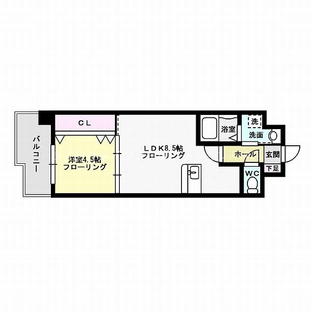 ディアコートパルフェ 間取り