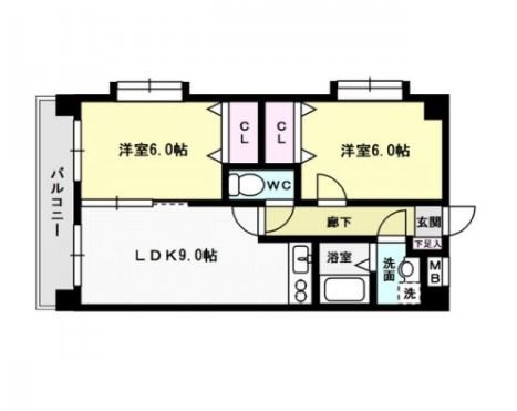 アコール室見 間取り