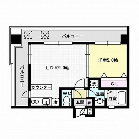 ドゥミル田島 間取り