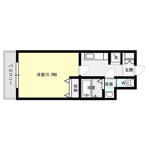 間取り リーセント春町 間取り図