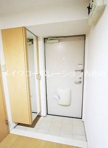 アブニール干隈 玄関