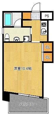 スカイハウス平尾 間取り