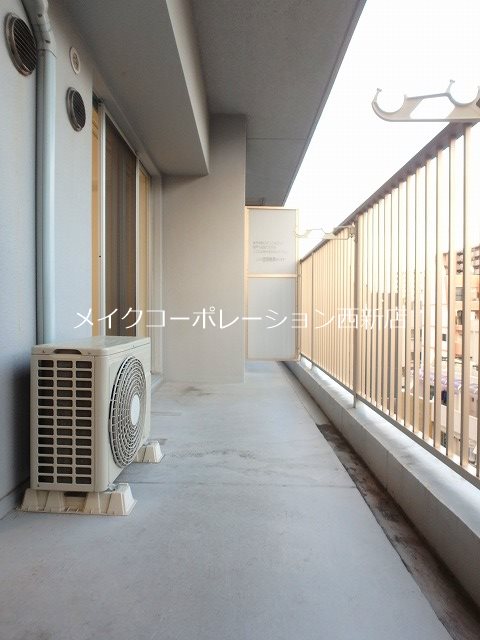 ベランダ レジディア西新【Kタイプ】 ベランダ