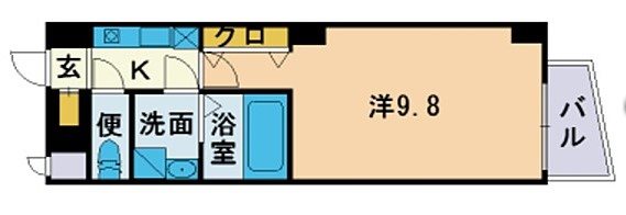 プレド七隈 間取り