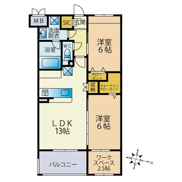 パストラル 間取り